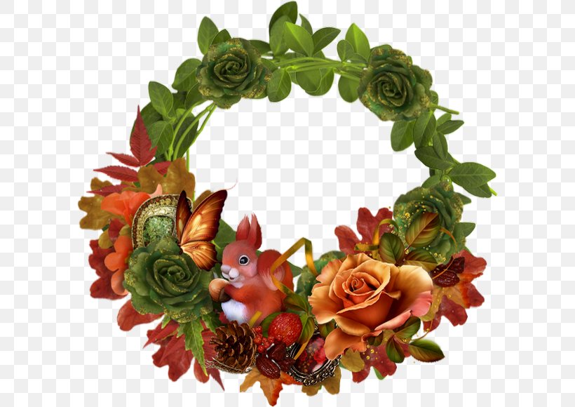 Autumn Floral Design Clip Art, PNG, 600x580px, Autumn, Artificial Flower, Blog, Christmas Decoration, Cut Flowers Download Free