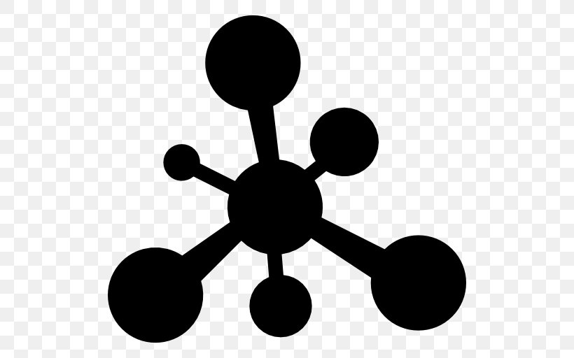 Molecule Chemistry, PNG, 512x512px, Molecule, Artwork, Atom, Atoms In Molecules, Black And White Download Free