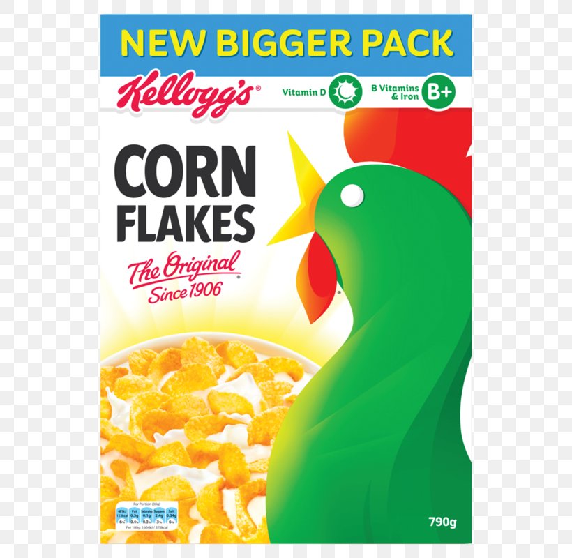 Corn Flakes Breakfast Cereal Cocoa Krispies Kellogg's, PNG, 800x800px, Corn Flakes, Beak, Breakfast, Breakfast Cereal, Cereal Download Free