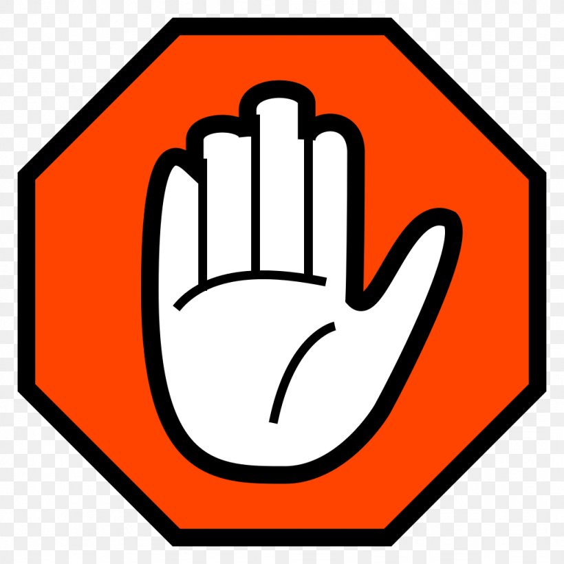 Hand Stop Sign Finger Clip Art, PNG, 1024x1024px, Hand, Area, Finger, Octagon, Sign Download Free