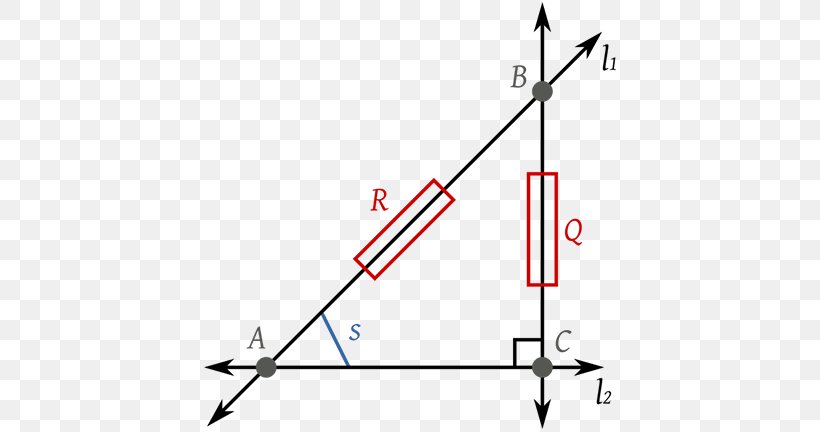 Line Right Triangle Point Hypotenuse, PNG, 648x432px, Point, Area, Diagram, Distance, Euclidean Distance Download Free