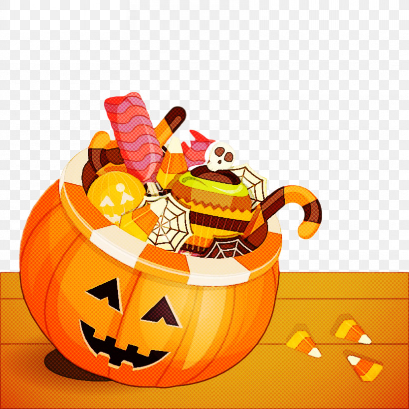 Orange, PNG, 833x832px, Trickortreat, Calabaza, Confectionery, Food, Fruit Download Free