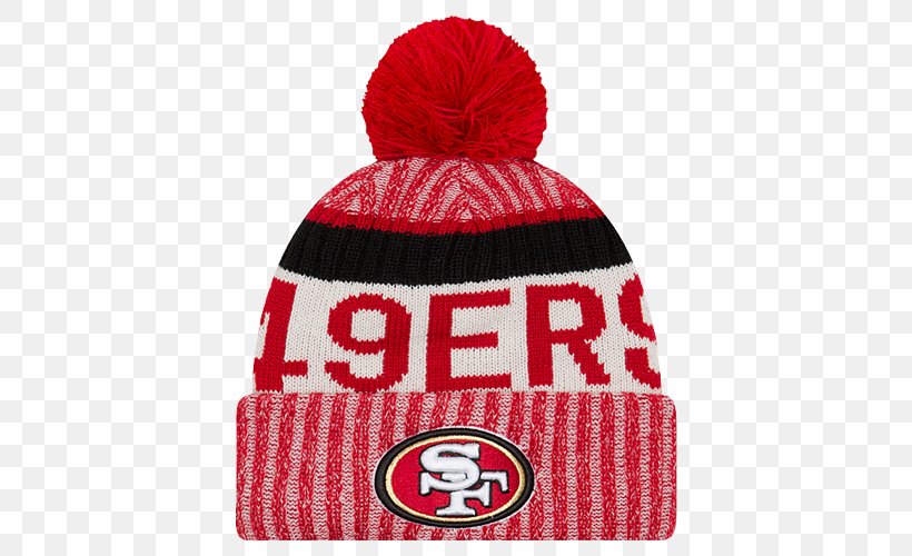 San Francisco 49ers NFL Beanie Knit Cap Hat, PNG, 500x500px, San Francisco 49ers, Baseball Cap, Beanie, Bobble, Cap Download Free
