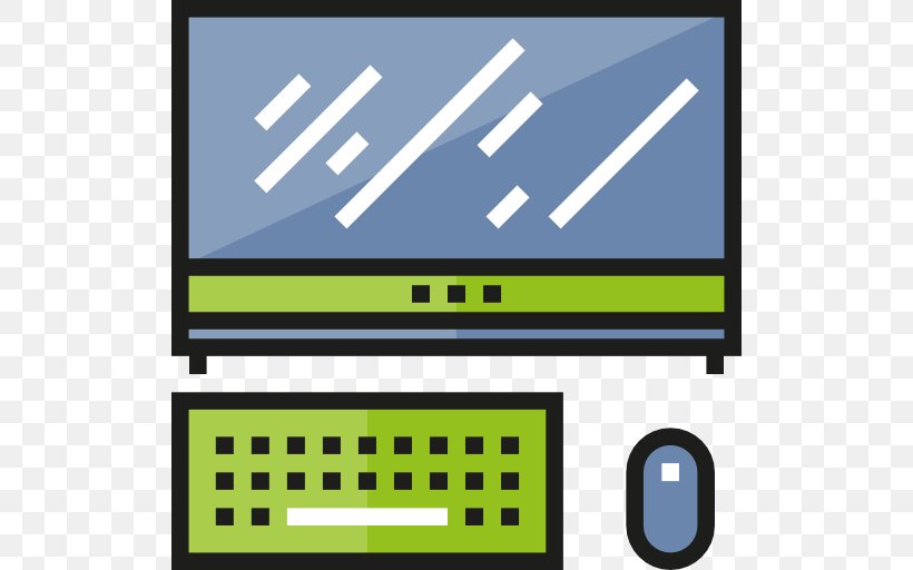 Computer Monitor Computer Hardware Icon Design Icon, PNG, 512x512px, Computer Network, Area, Brand, Communication, Computer Download Free