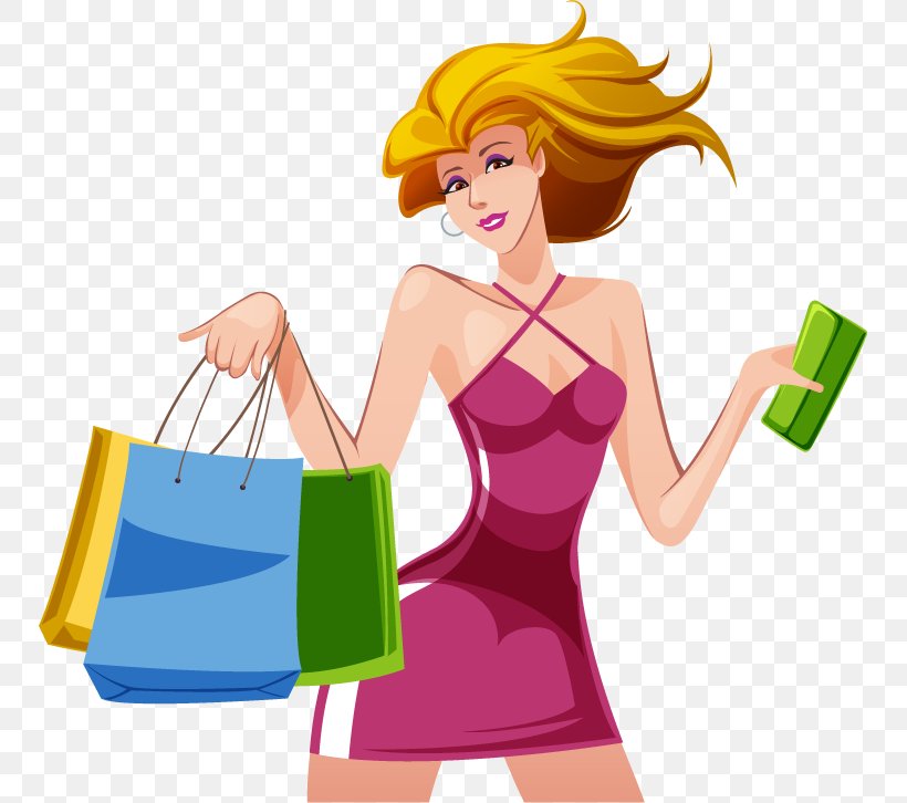 Shopping Bags & Trolleys Woman, PNG, 749x726px, Watercolor, Cartoon, Flower, Frame, Heart Download Free