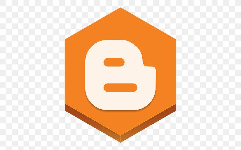 Symbol Brand Orange Line, PNG, 512x512px, Blogger, Blog, Brand, Orange, Social Network Download Free