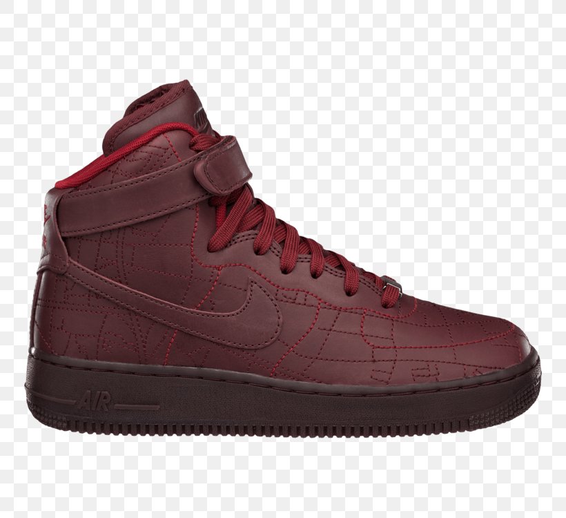 Air Force 1 Nike Air Max Sneakers Maroon, PNG, 750x750px, Air Force 1, Air Force One, Air Jordan, Athletic Shoe, Basketball Shoe Download Free