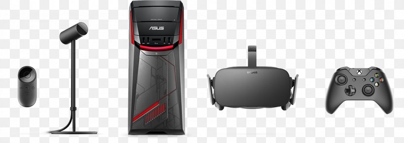Oculus Rift Virtual Reality Headset Oculus VR Personal Computer, PNG, 1178x420px, Oculus Rift, Audio, Communication, Computer, Computer Accessory Download Free