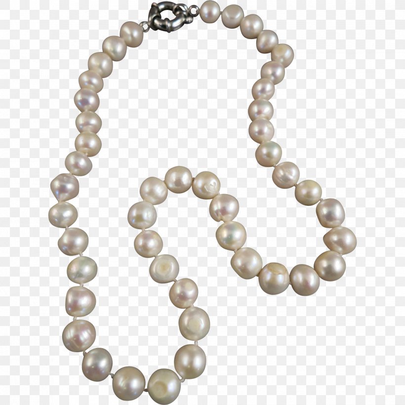 Cultured Freshwater Pearls Bead Necklace Jewellery, PNG, 1961x1961px, Pearl, Antique, Bead, Body Jewellery, Body Jewelry Download Free