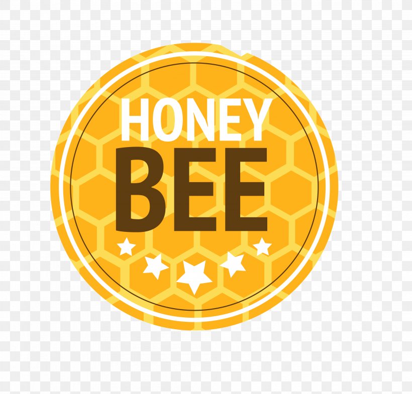 Honey Bee Honeycomb, PNG, 3986x3816px, Bee, Area, Beehive, Brand, Graphic Arts Download Free