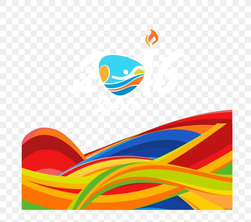 2016 Summer Olympics Rio De Janeiro Sport Olympic Symbols, PNG, 4125x3663px, Rio De Janeiro, Gratis, Olympic Games, Olympic Symbols, Orange Download Free