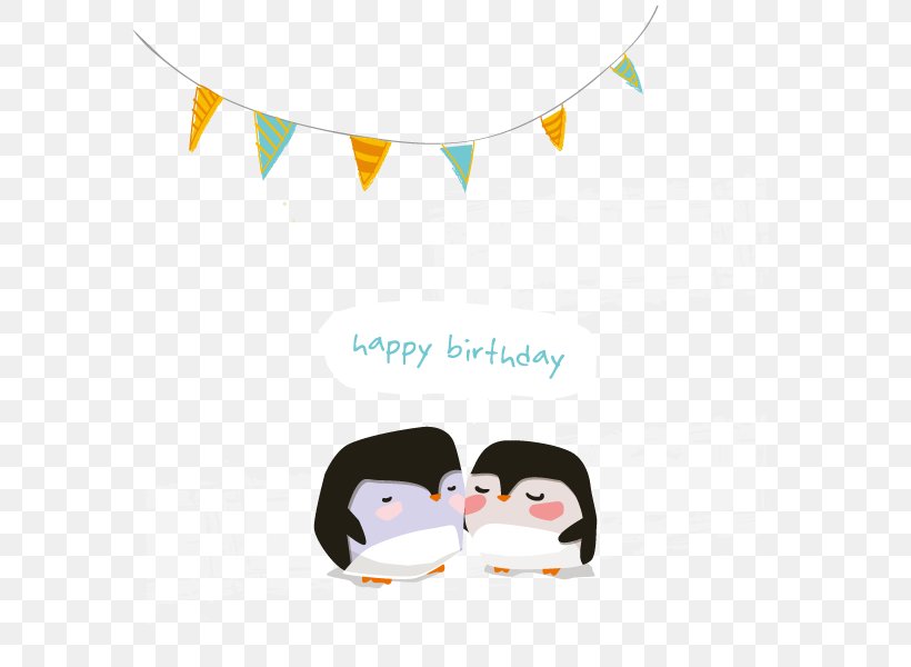 Penguin Wedding Invitation Greeting Card Birthday, PNG, 600x600px, Penguin, Beak, Bird, Birthday, Brand Download Free
