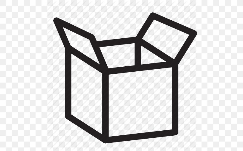 Box Parcel Clip Art, PNG, 512x512px, Box, Area, Black And White, Delivery, Furniture Download Free
