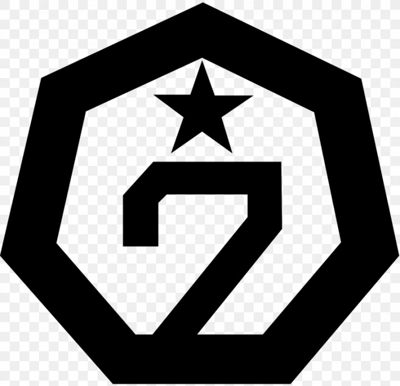 GOT7 Logo K-pop Never Ever Sticker, PNG, 910x878px, Logo, Area, Art, Bambam, Black And White Download Free