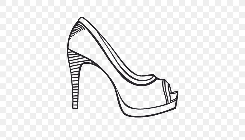 High-heeled Shoe Drawing Absatz Platform Shoe, PNG, 600x470px, Shoe, Absatz, Area, Automotive Design, Basic Pump Download Free