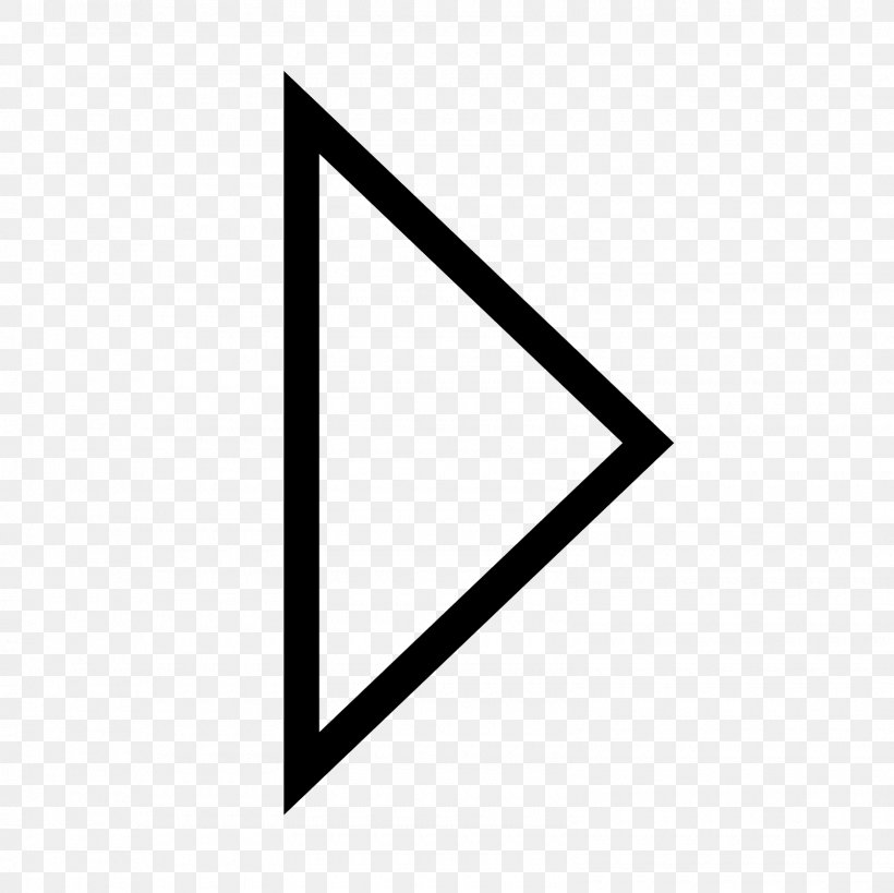 Triangle Area Rectangle, PNG, 1600x1600px, Triangle, Area, Black, Black And White, Black M Download Free