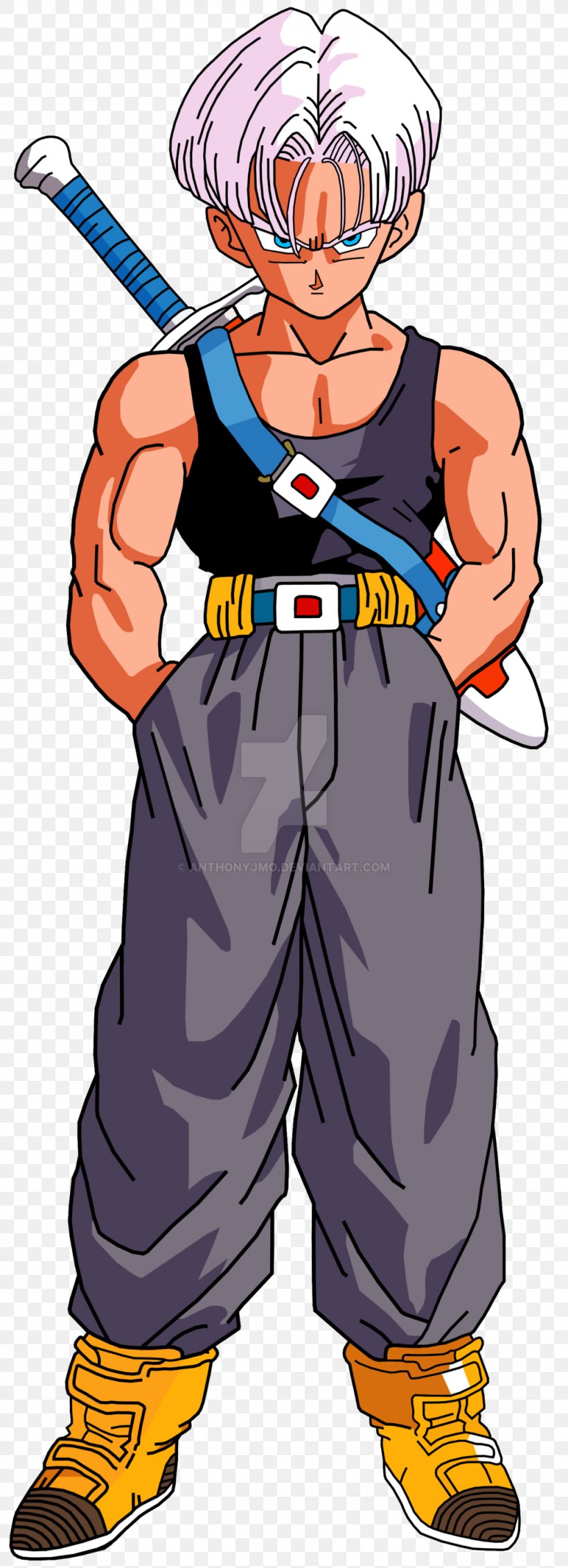 Trunks Goku Gohan Goten Vegeta, PNG, 1024x2826px, Trunks, Art, Baseball Equipment, Cartoon, Clothing Download Free