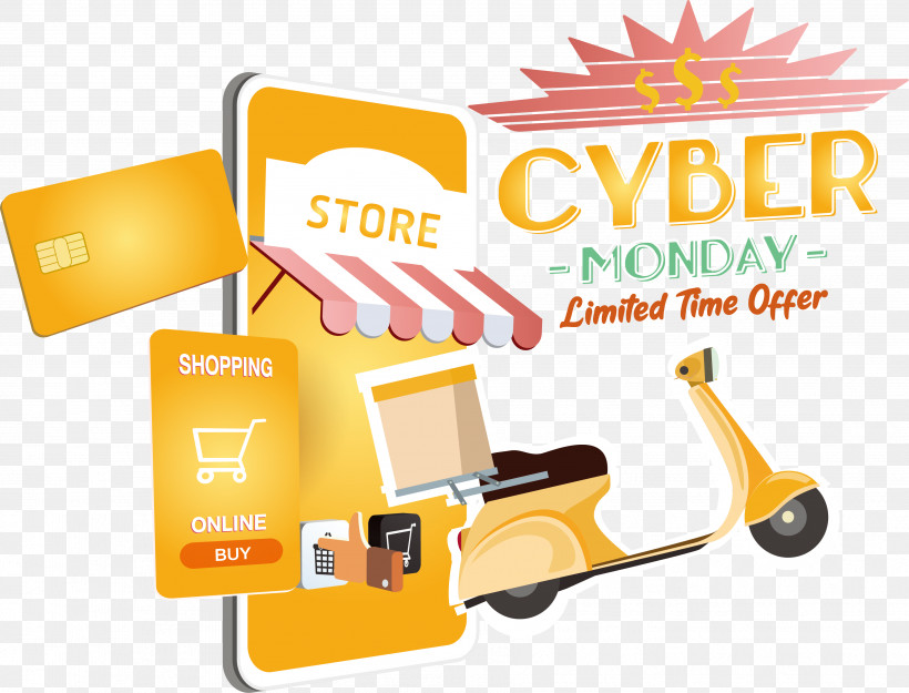 Cyber Monday, PNG, 3622x2765px, Cyber Monday, Discount, Limited Time Offer, Special Offer Download Free
