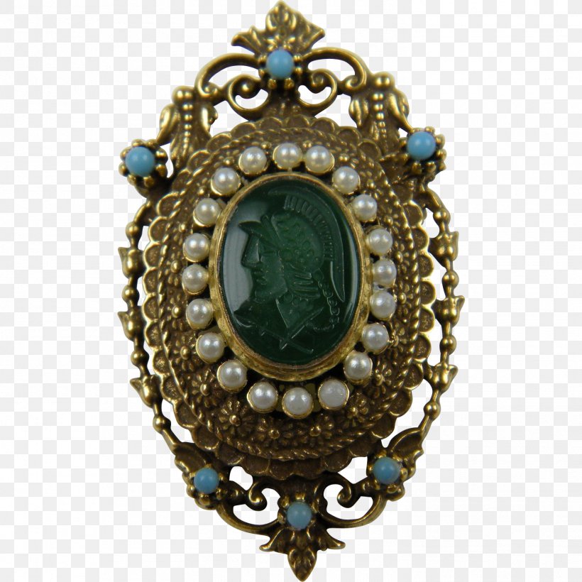 Emerald Locket Brooch Turquoise, PNG, 1473x1473px, Emerald, Brass, Brooch, Fashion Accessory, Gemstone Download Free