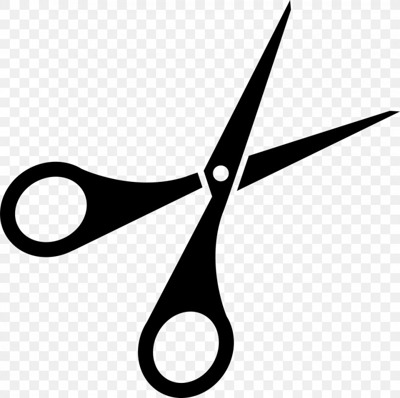 Hair-cutting Shears Scissors, PNG, 980x976px, Haircutting Shears, Autocad Dxf, Black And White, Cosmetologist, Cutting Hair Download Free