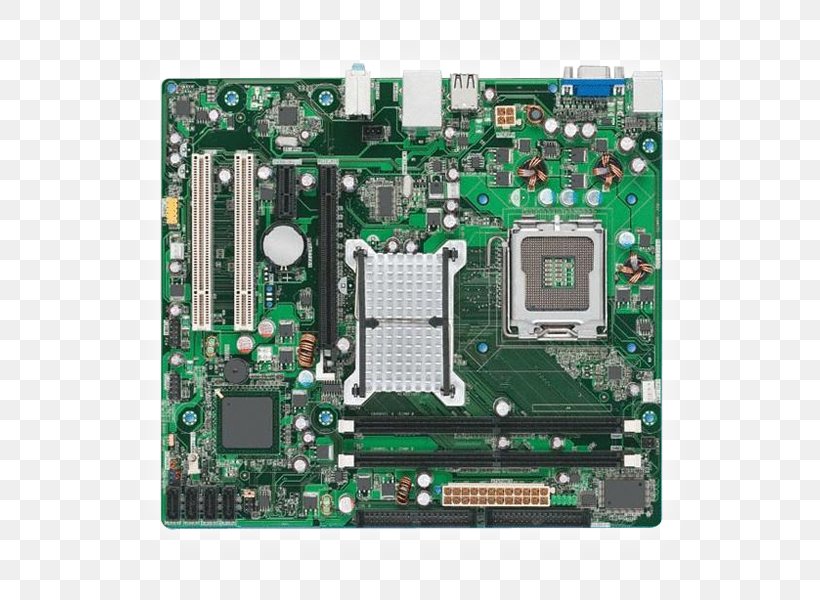 Intel Core 2 Quad Motherboard LGA 775 MicroATX, PNG, 600x600px, Intel, Atx, Central Processing Unit, Computer, Computer Component Download Free