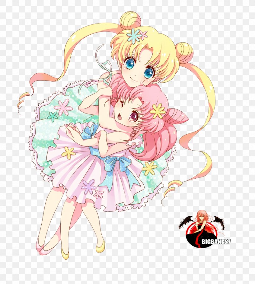 Sailor Moon Chibiusa Tuxedo Mask Sailor Jupiter Sailor Pluto, PNG, 900x1000px, Watercolor, Cartoon, Flower, Frame, Heart Download Free