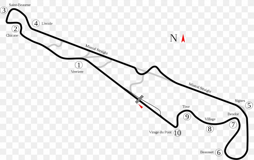 Circuit Paul Ricard Formula 1 French Grand Prix Circuit De Nevers Magny-Cours Race Track, PNG, 1920x1212px, Circuit Paul Ricard, Area, Auto Part, Autodromo, Black And White Download Free
