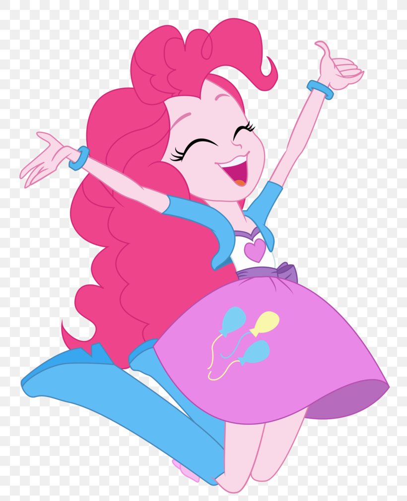 Pinkie Pie Pony Rainbow Dash Applejack Rarity, PNG, 790x1011px, Watercolor, Cartoon, Flower, Frame, Heart Download Free