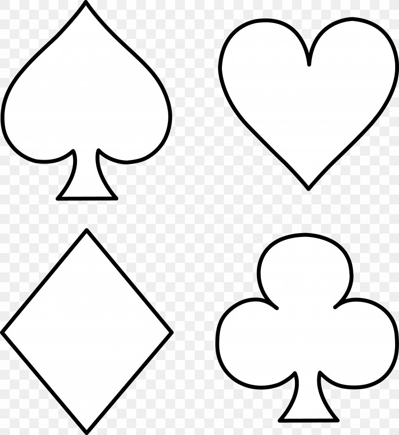 Suit Playing Card Standard 52-card Deck Spades Clip Art, PNG, 7345x8015px, Watercolor, Cartoon, Flower, Frame, Heart Download Free