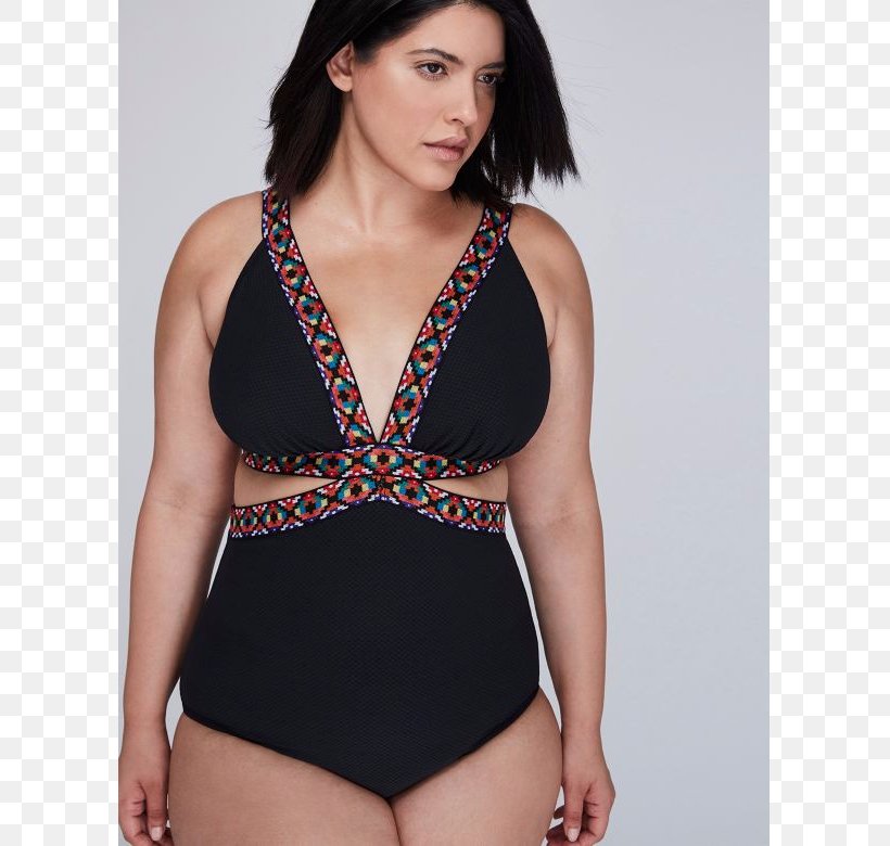 Lane Bryant One-piece Swimsuit Monokini Fashion, PNG, 675x780px, Watercolor, Cartoon, Flower, Frame, Heart Download Free