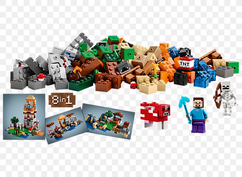 Lego Minecraft LEGO 21116 Minecraft Crafting Box Toy, PNG, 800x600px, Minecraft, Adventure Game, Construction Set, Game, Jinx Download Free