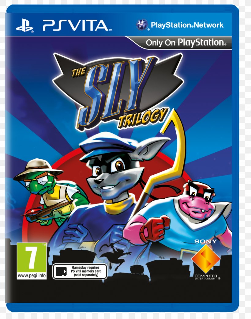 The Sly Collection Sly Cooper: Thieves In Time Sly Cooper And The Thievius Raccoonus PlayStation Sly 3: Honor Among Thieves, PNG, 1398x1772px, Sly Collection, Game, Games, Pc Game, Playstation Download Free