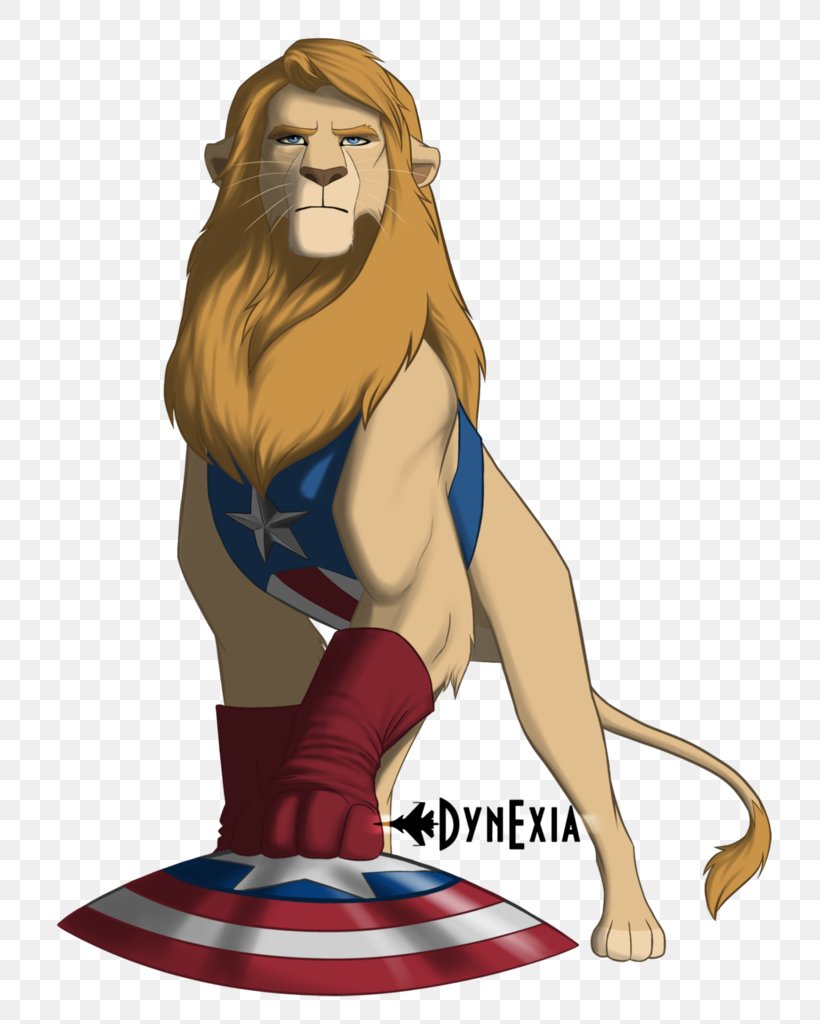 Lion Captain America Bucky Barnes Hulk Marvel Cinematic Universe, PNG, 780x1024px, Lion, Art, Avengers, Big Cats, Bucky Barnes Download Free