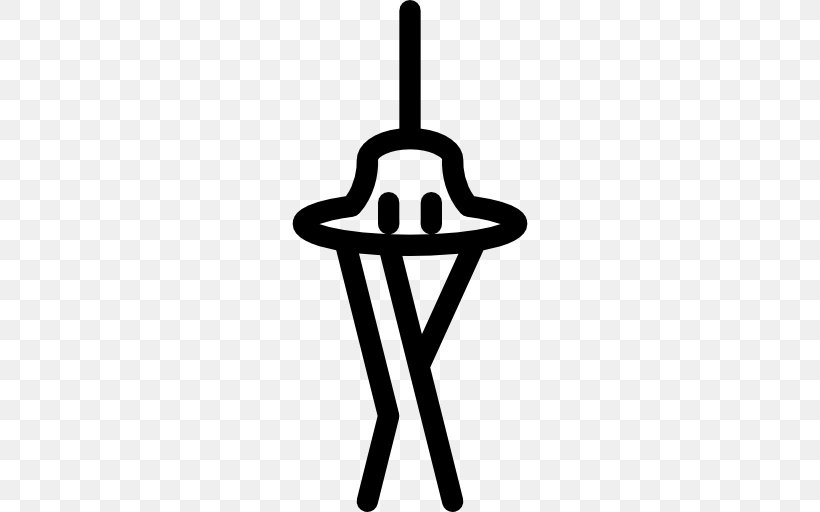 Space Needle Clip Art, PNG, 512x512px, Space Needle, Black, Black And White, Hand, Logo Download Free