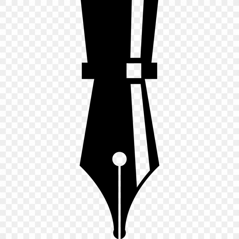 Paper Fountain Pen Dip Pen Logo, PNG, 1200x1200px, Paper, Black, Black And White, Dip Pen, Fountain Pen Download Free