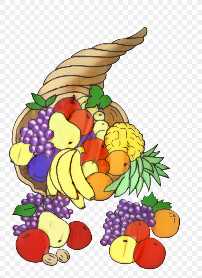 Pineapple Cartoon, PNG, 855x1179px, Thanksgiving, Cornucopia, Food, Fruit, Grape Download Free