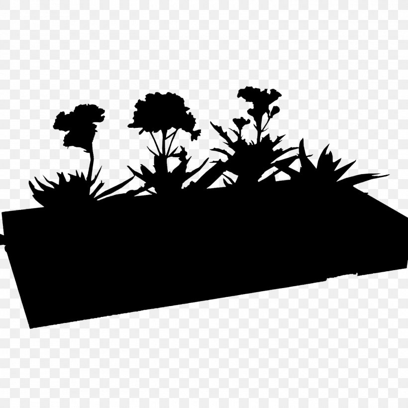 Tree Silhouette, PNG, 1500x1500px, Tree, Blackandwhite, Grass, Houseplant, Landscape Download Free