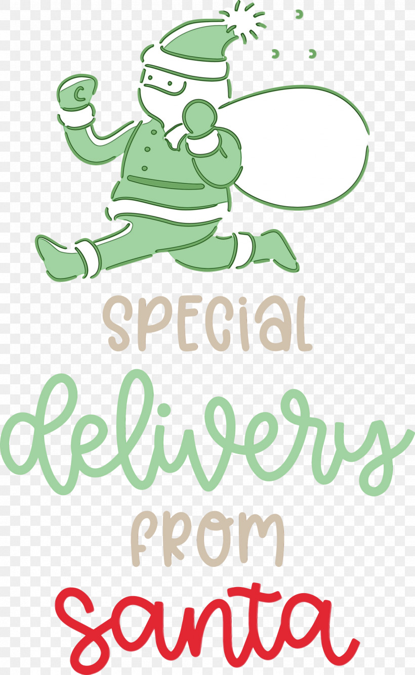 Frogs Amphibians Cartoon Text Line, PNG, 1842x3000px, Special Delivery From Santa, Amphibians, Behavior, Cartoon, Christmas Download Free