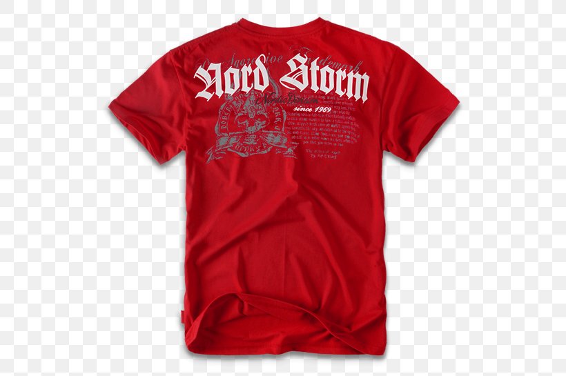 T-shirt Sleeve Font, PNG, 600x545px, Tshirt, Active Shirt, Brand, Red, Shirt Download Free
