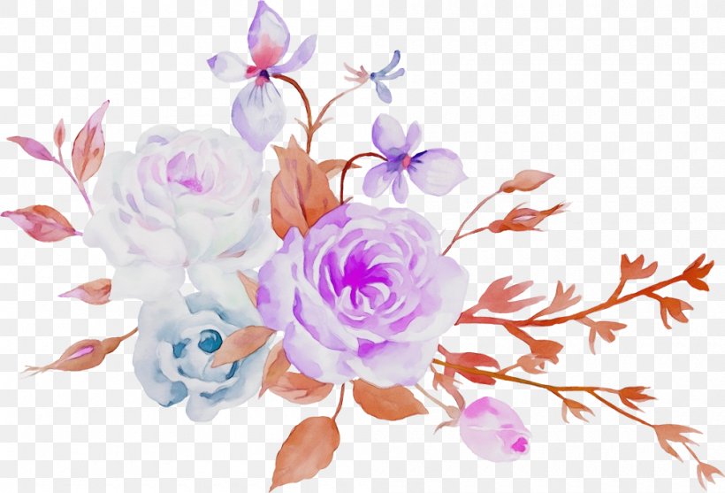 Violet Purple Pink Petal Flower, PNG, 1000x680px, Watercolor, Cut Flowers, Flower, Paint, Petal Download Free