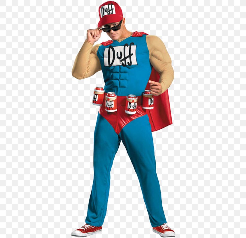 Waiting For Duffman Costume Party Halloween Costume, PNG, 500x793px, Duffman, Action Figure, Boxing Glove, Buycostumescom, Clothing Download Free