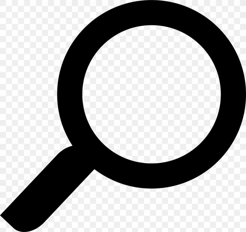 Magnifying Glass Clip Art Download, PNG, 980x926px, Magnifying Glass, Black And White, Glass, Symbol Download Free
