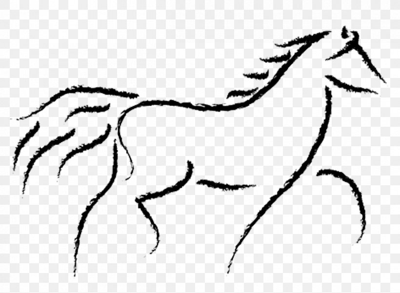 Luke R.K. Malone - Arabian Horse Sketch 2