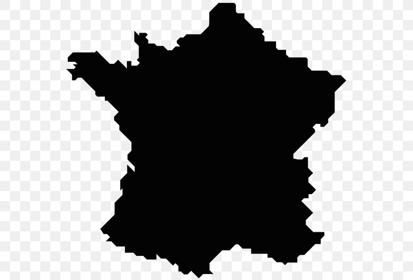 Flag Of France Map Clip Art, PNG, 566x557px, France, Black, Black And White, Blank Map, Flag Download Free