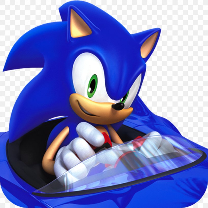 Sonic & Sega All-Stars Racing Sonic & All-Stars Racing Transformed Sonic The Hedgehog Sonic & Knuckles Knuckles The Echidna, PNG, 1024x1024px, Sonic Sega Allstars Racing, Action Figure, Android, Arcade Game, Cobalt Blue Download Free