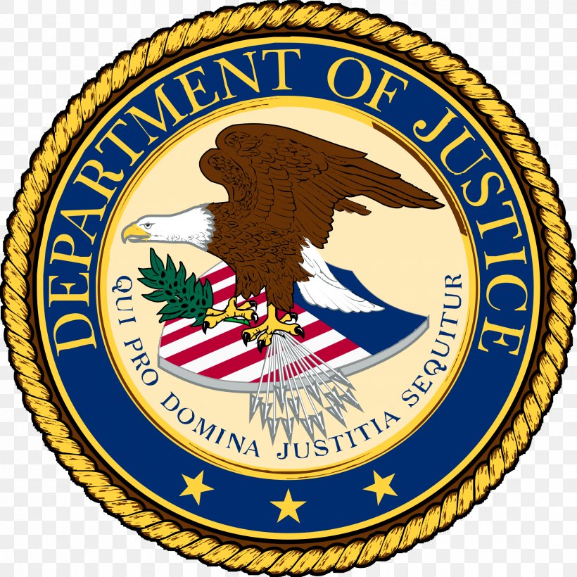 United States Department Of Justice Civil Rights Division Federal Government Of The United States United States Department Of Labor, PNG, 2400x2400px, United States, Badge, Cabinet Of The United States, Crime, Defendant Download Free