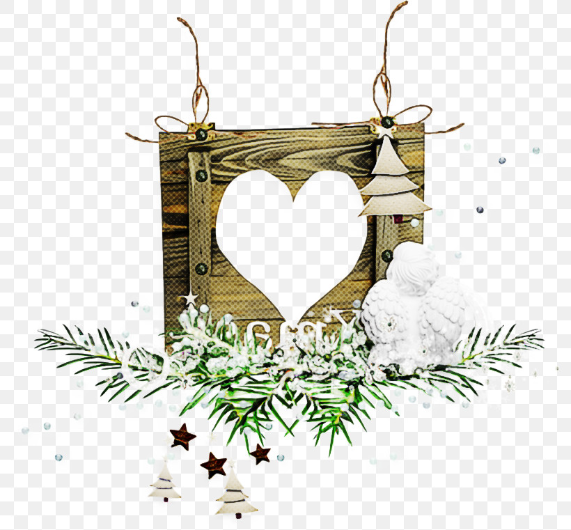 Christmas Decoration, PNG, 800x761px, Branch, Christmas Decoration, Christmas Ornament, Fir, Heart Download Free