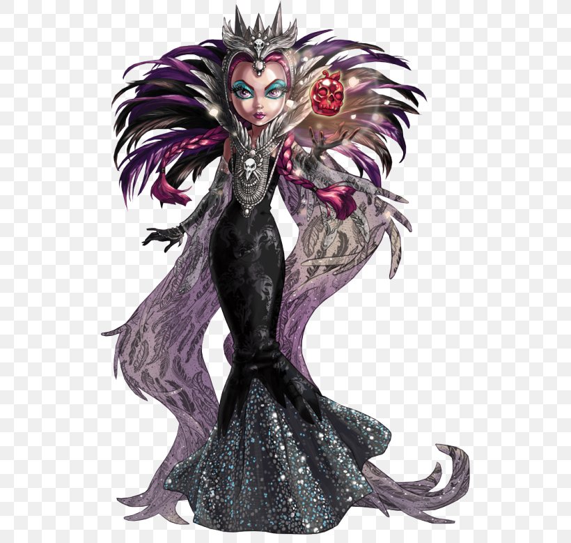 Evil Queen Once Upon A Time YouTube Ever After High Legacy Day Apple White Doll, PNG, 540x779px, Queen, Art, Character, Costume Design, Doll Download Free