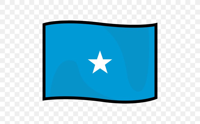 Flag Of Somalia Flag Of Brazil Emoji, PNG, 512x512px, Flag Of Somalia, Area, Electric Blue, Emoji, Flag Download Free