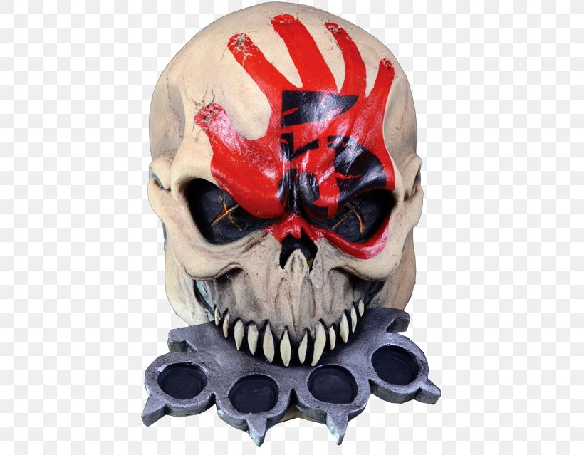 Mask Five Finger Death Punch Trick Or Treat Studios Adult, PNG, 436x639px, Watercolor, Cartoon, Flower, Frame, Heart Download Free